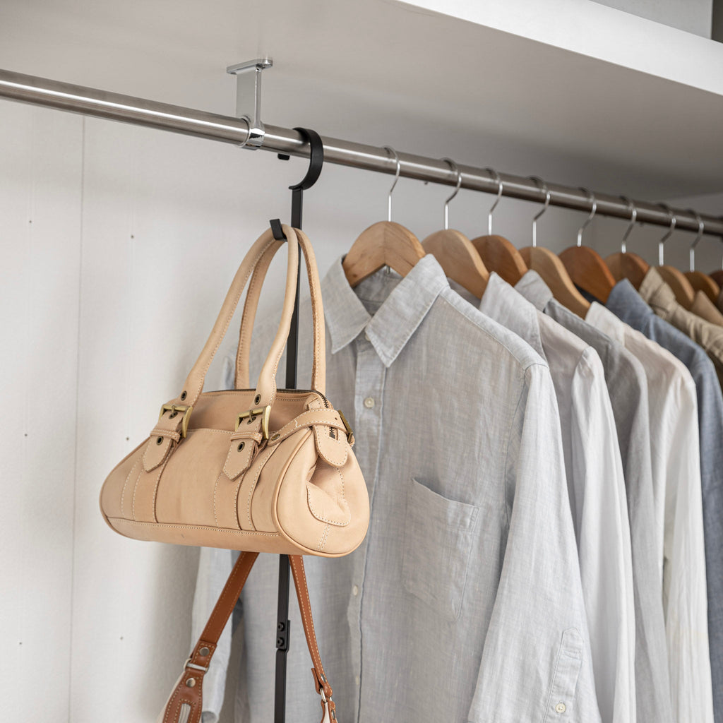2-Tiered Extendable Closet Rack
