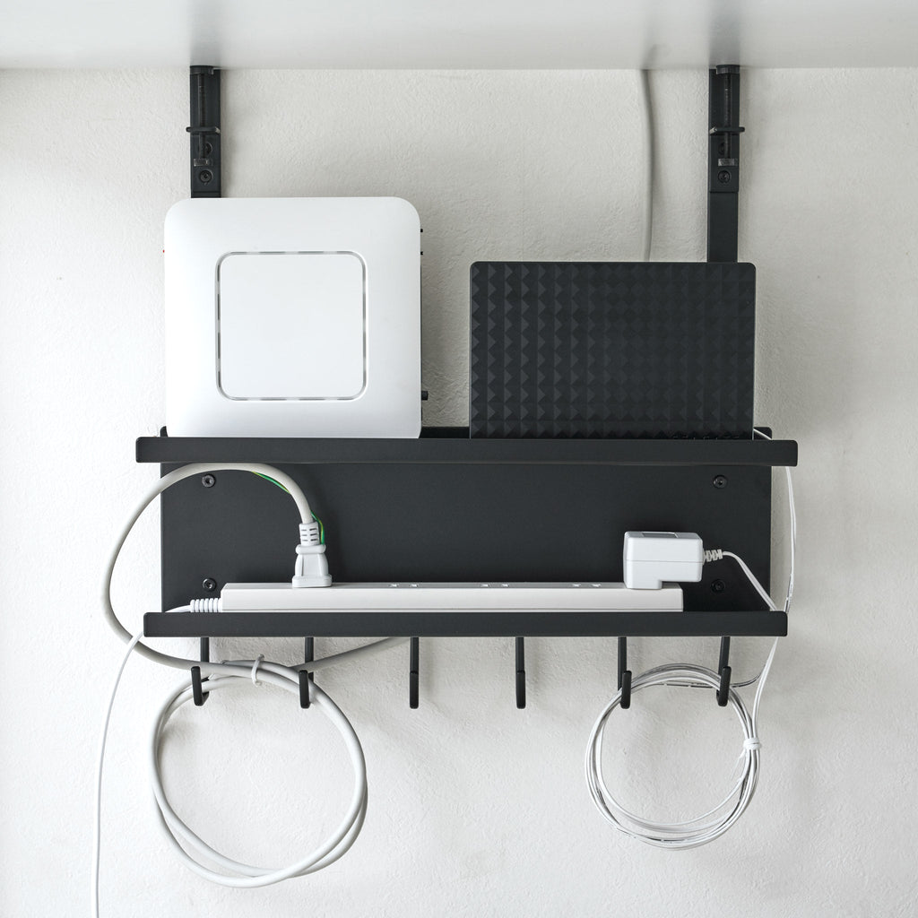 Under-Desk Cable & Router Organizer