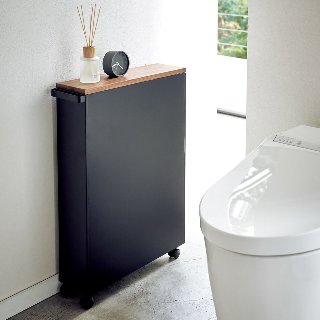 Semi-Closed Storage Cart