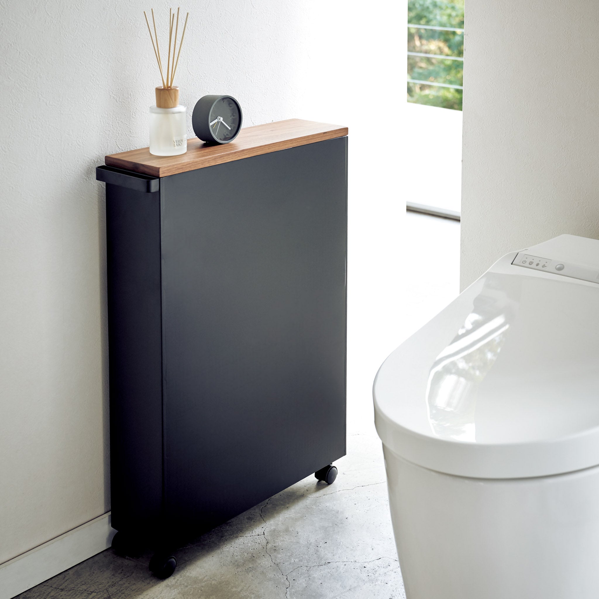 Semi-Closed Storage Cart