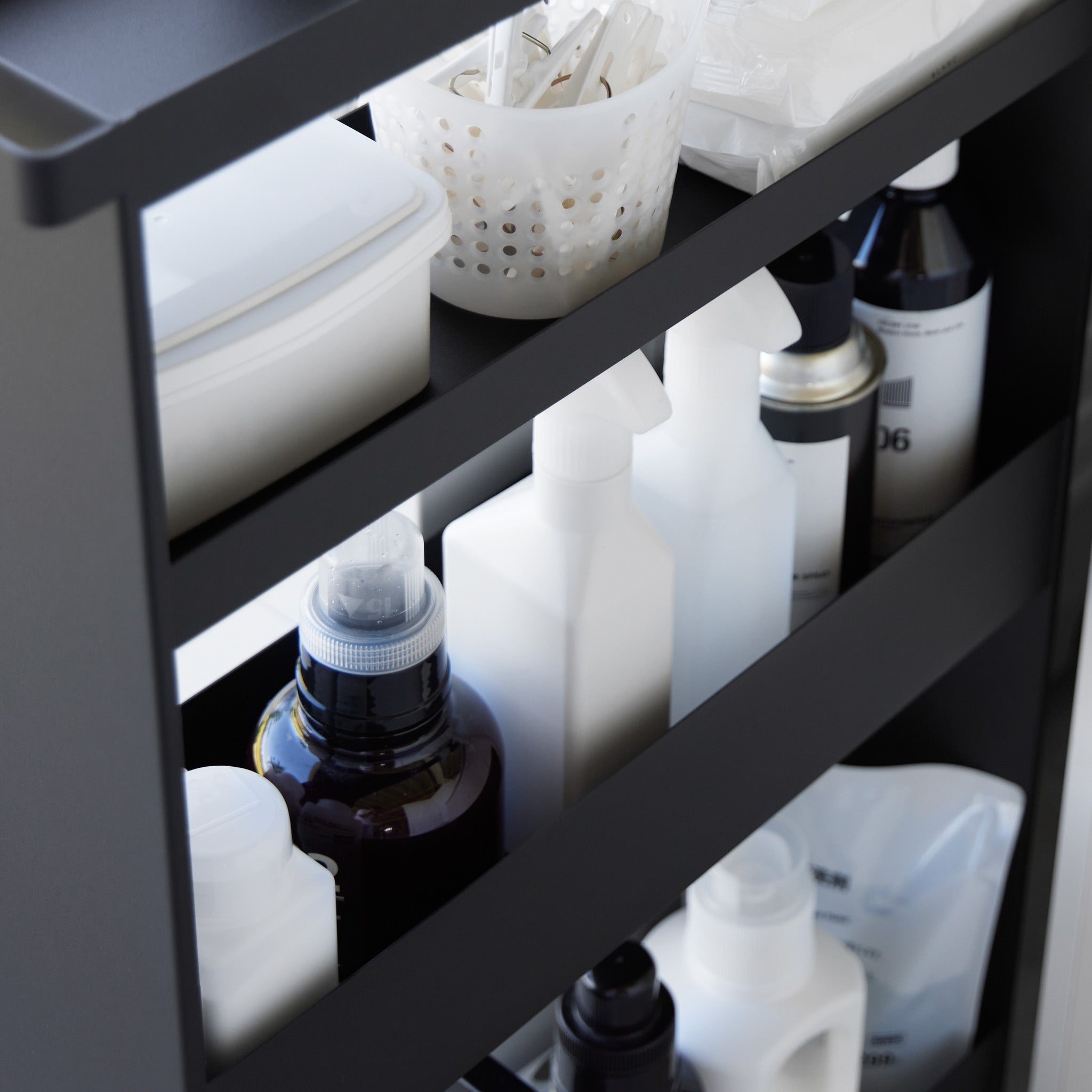 Slim 4-Tiered Storage Cart