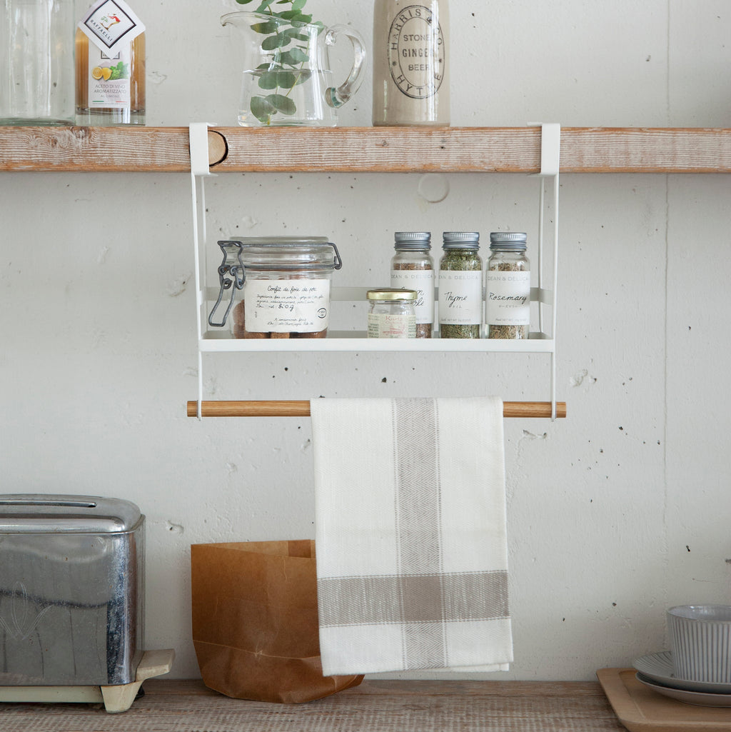 Under-Shelf Seasoning Rack