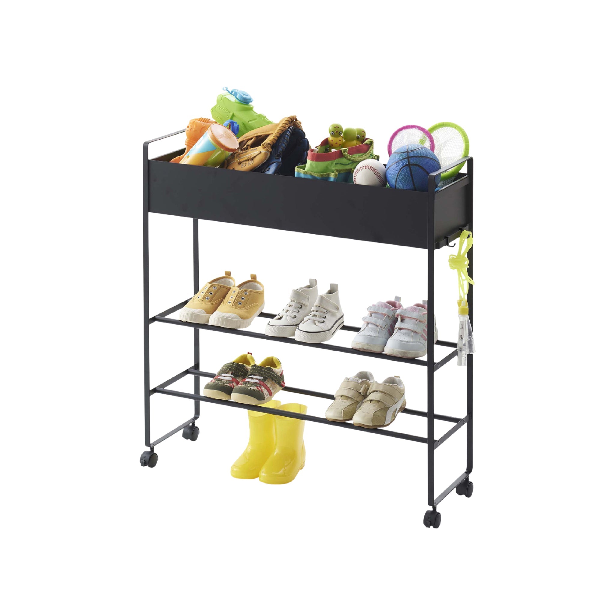 Storage Cart with Basket