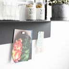 Wall-Mounted Shelf with Magnetic Panel (50 cm)