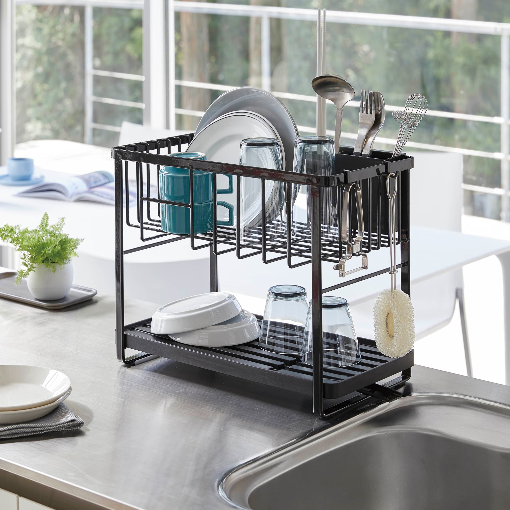 2-Tiered Drainer Rack