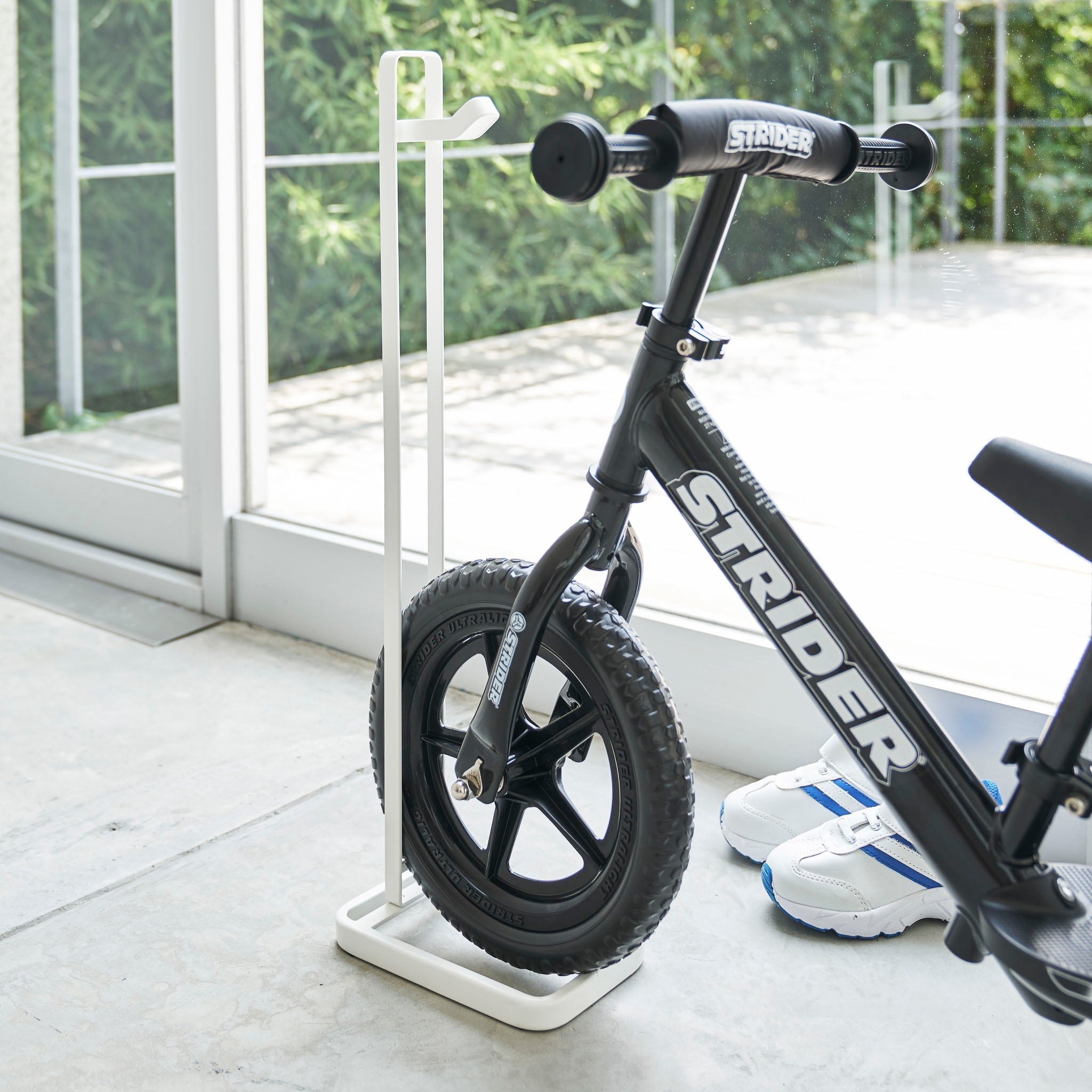 Kids Bike & Helmet Stand