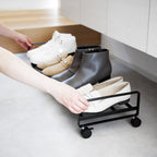 Shoe Rack with Casters